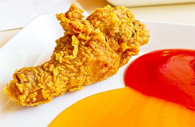 Las presas de Pollo GIGANTES de &quot;Pizzeria Monreal&quot;
